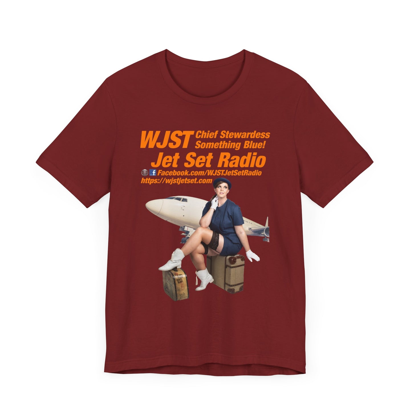 WJST Something Blue Unisex Jersey Short Sleeve Tee