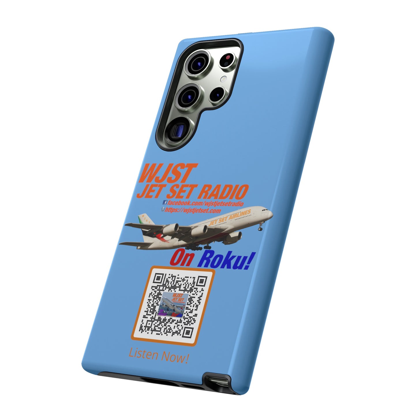 WJST Jet Set Android Tough Phone Case