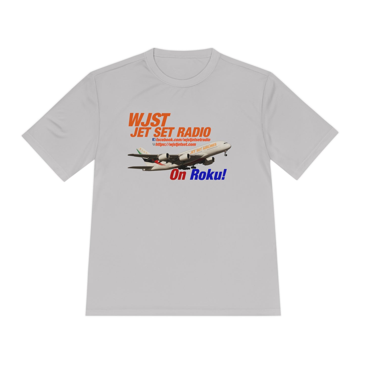 WJST Jet Set Logo Unisex Moisture Wicking Tee