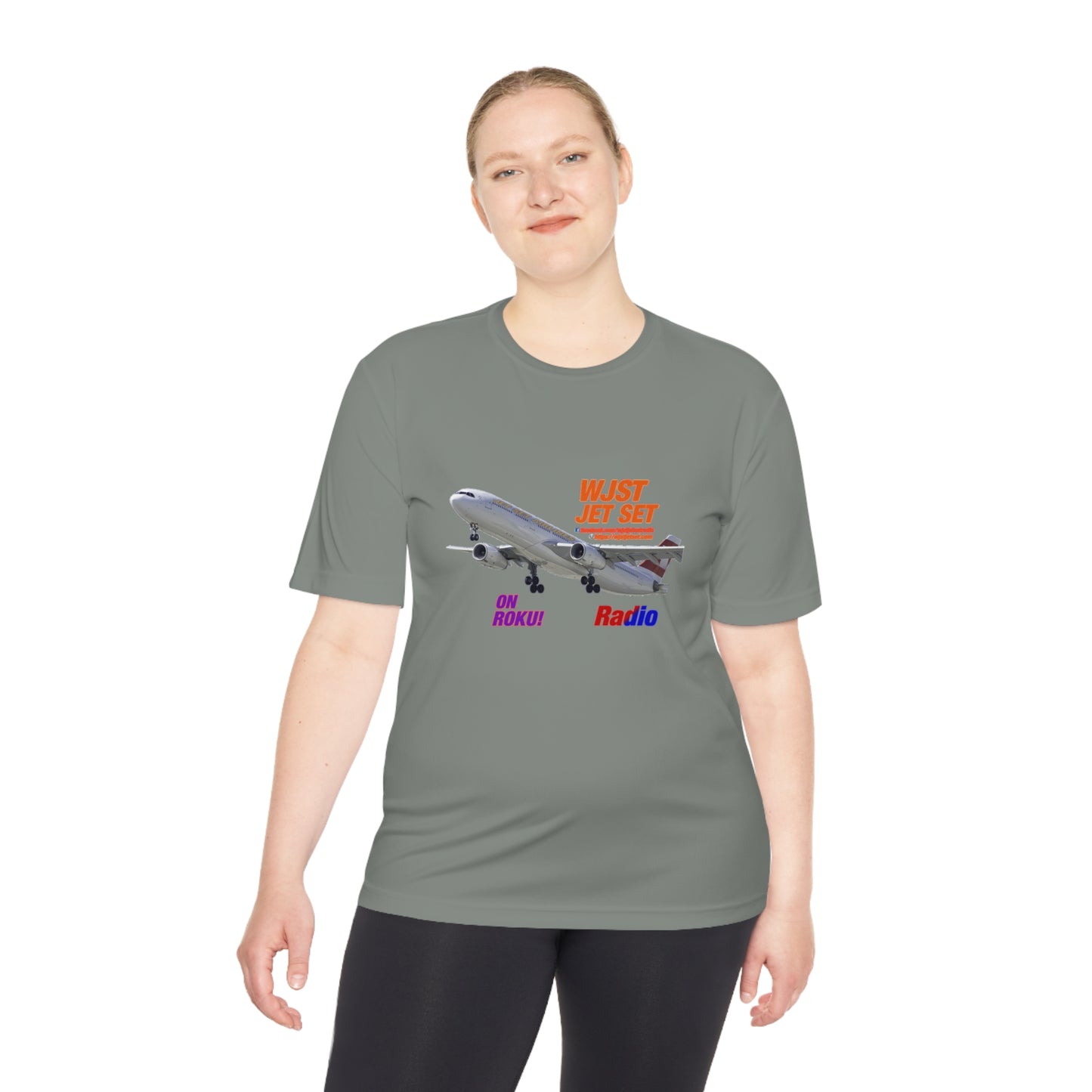 WJST Jet Set Logo Unisex Moisture Wicking Tee