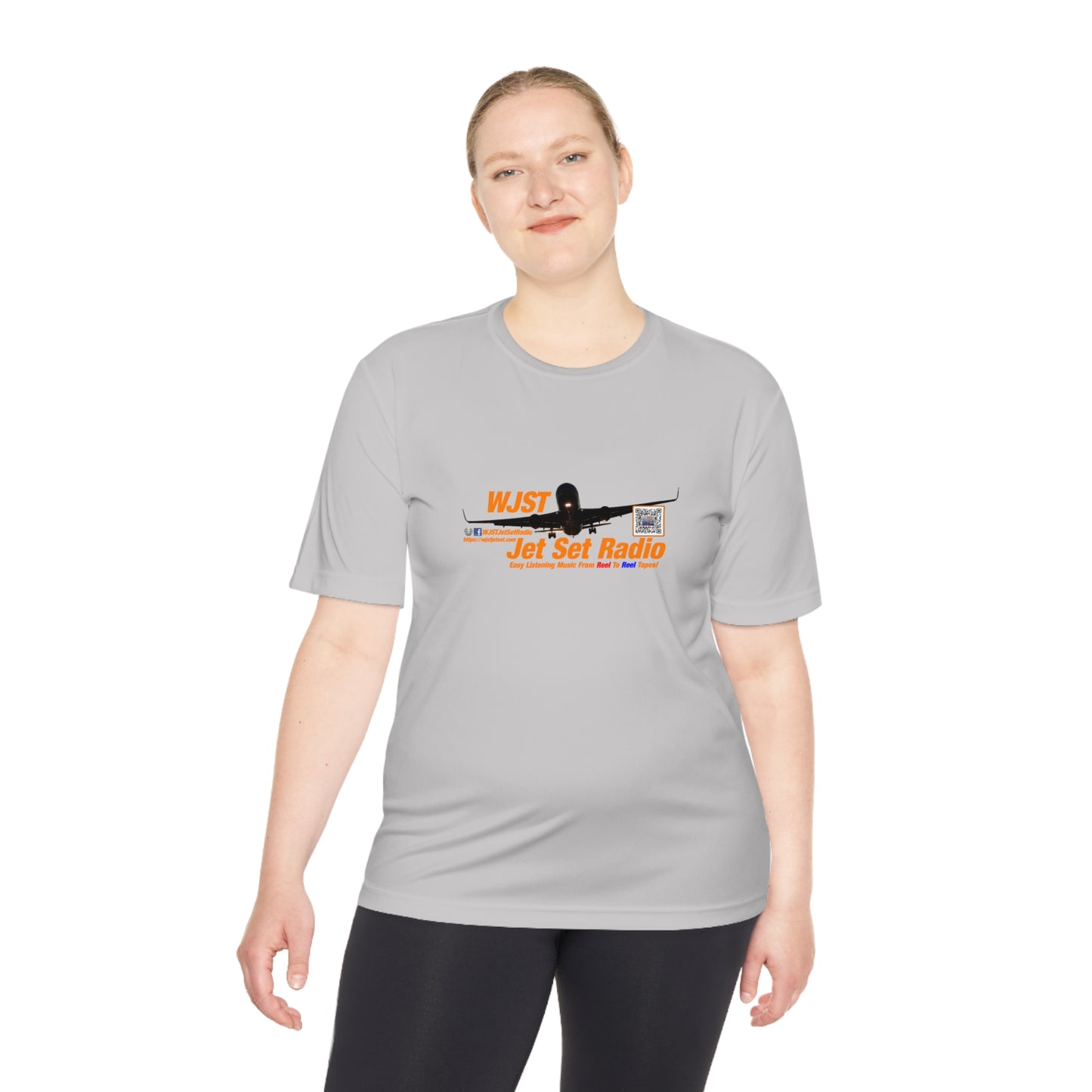 WJST Jet Set Logo Unisex Moisture Wicking Tee