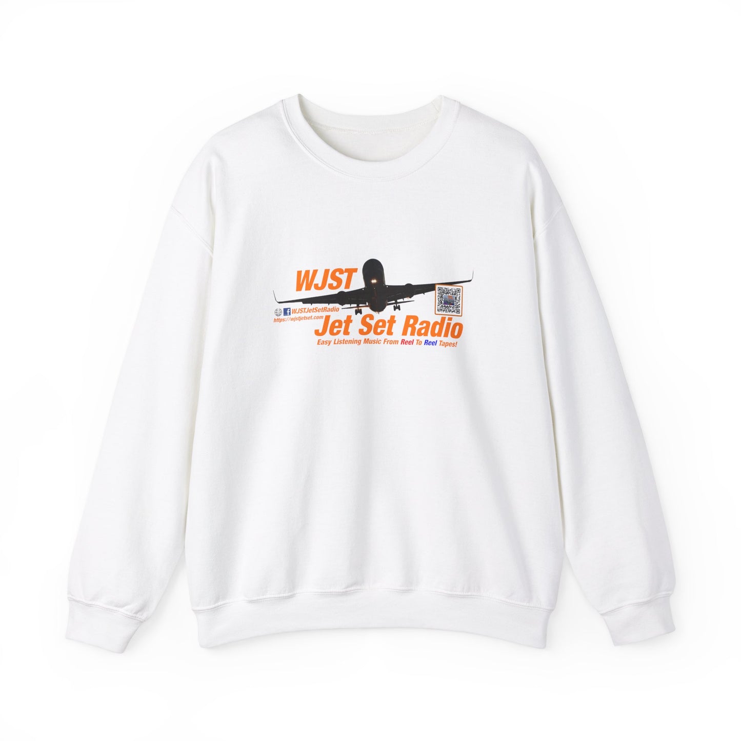 WJST Jet Set Logo Unisex Heavy Blend™ Crewneck Sweatshirt