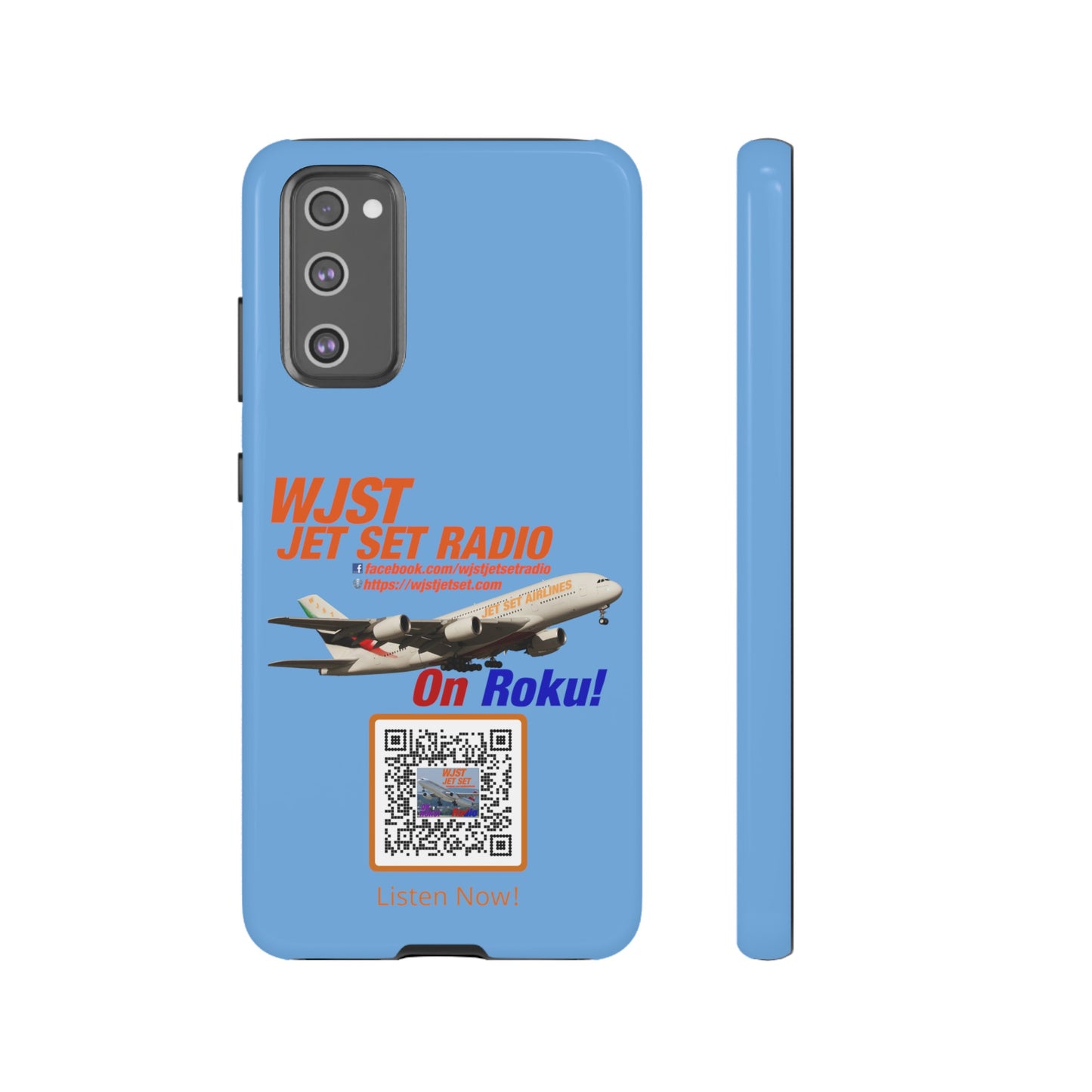 WJST Jet Set Android Tough Phone Case