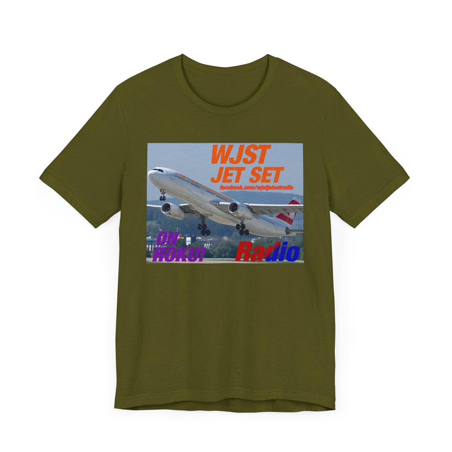 Jet Set Airlines Unisex Jersey Short Sleeve Tee