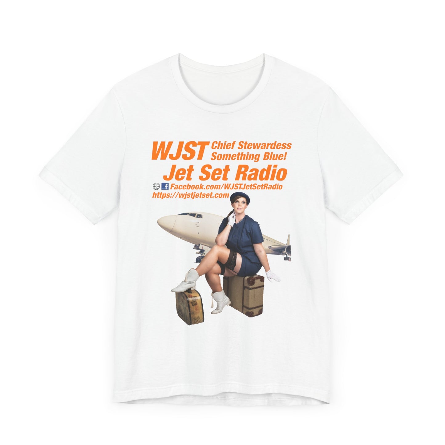 WJST Something Blue Unisex Jersey Short Sleeve Tee