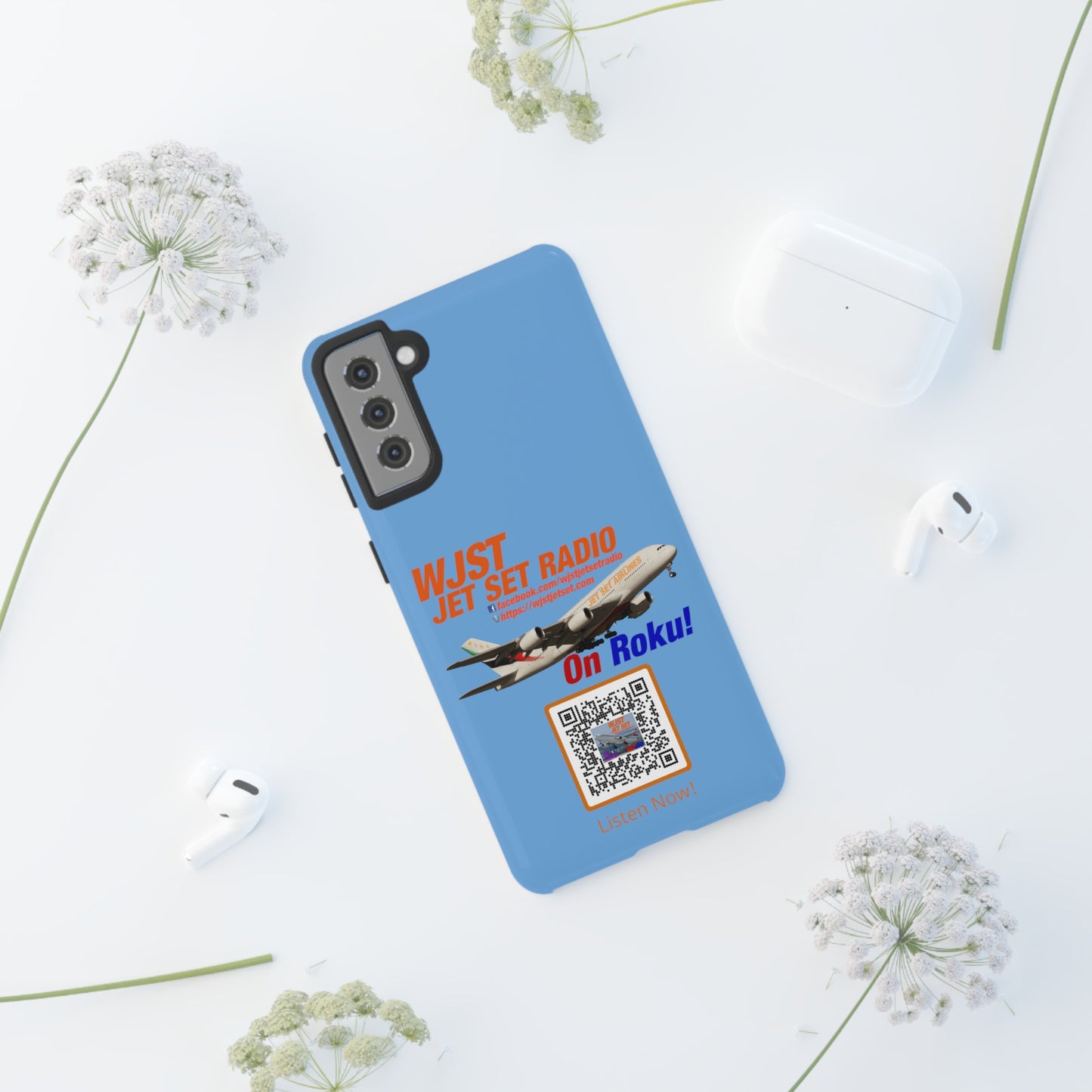 WJST Jet Set Android Tough Phone Case