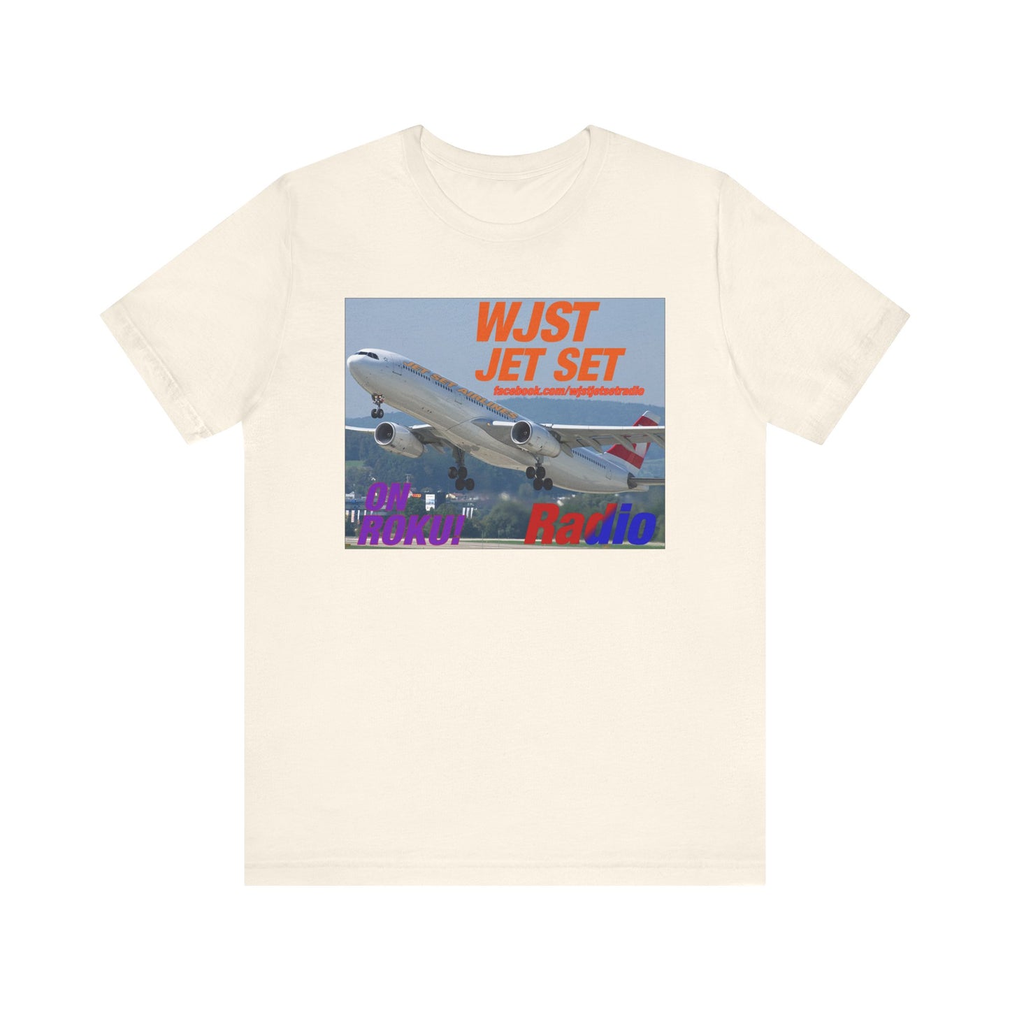 Jet Set Airlines Unisex Jersey Short Sleeve Tee