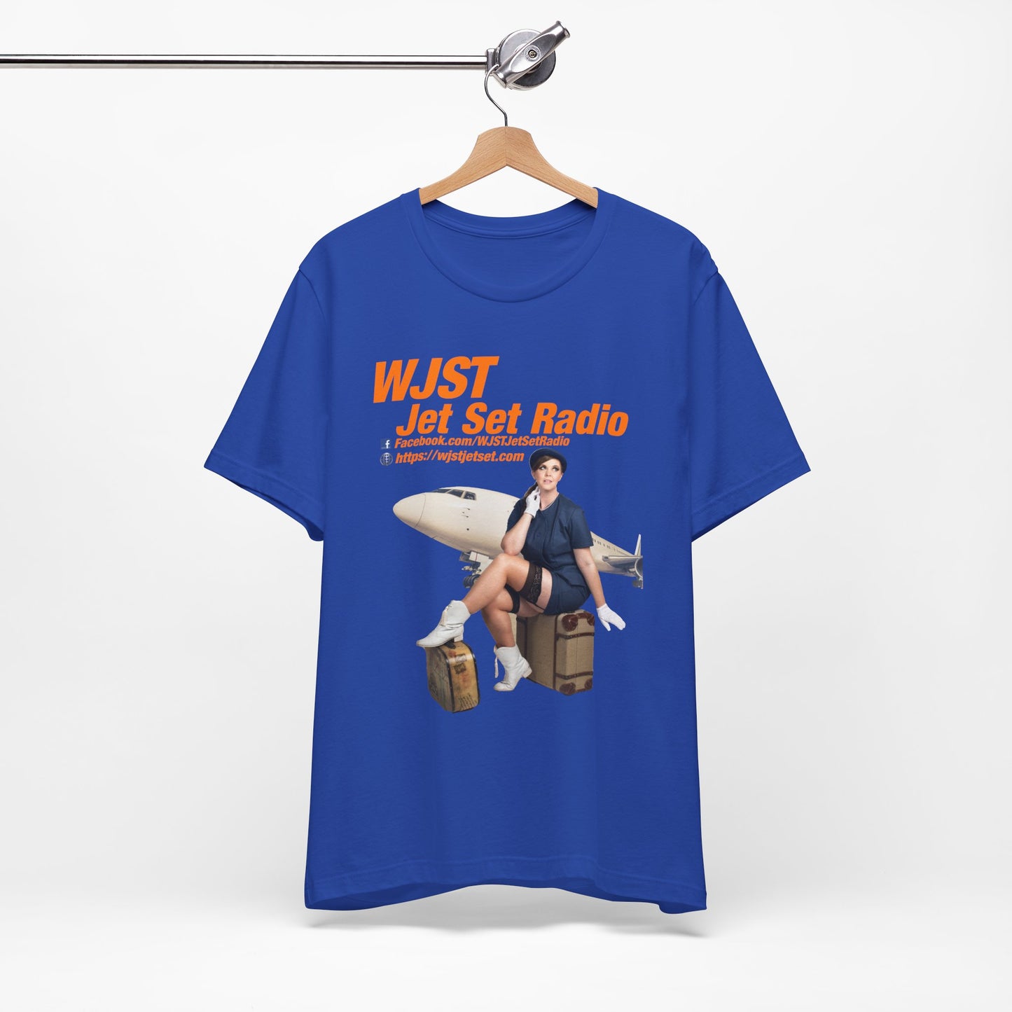 WJST Something Blue Unisex Jersey Short Sleeve Tee