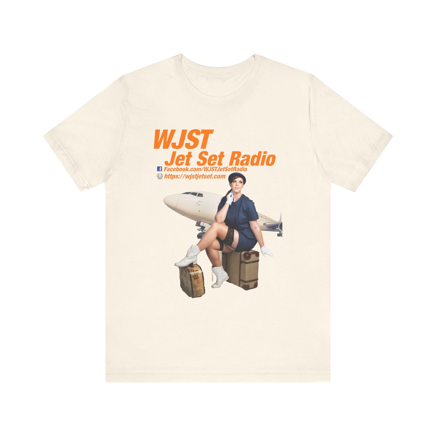 WJST Something Blue Unisex Jersey Short Sleeve Tee