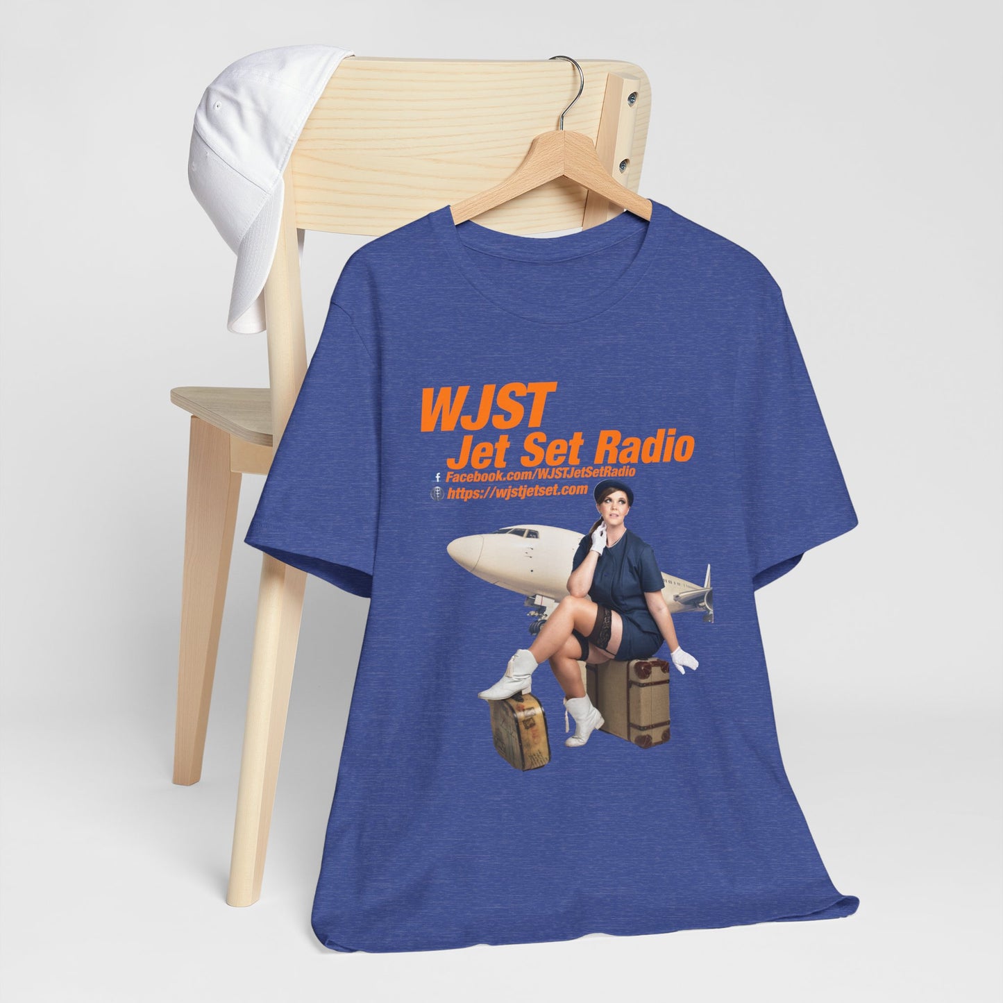 WJST Something Blue Unisex Jersey Short Sleeve Tee