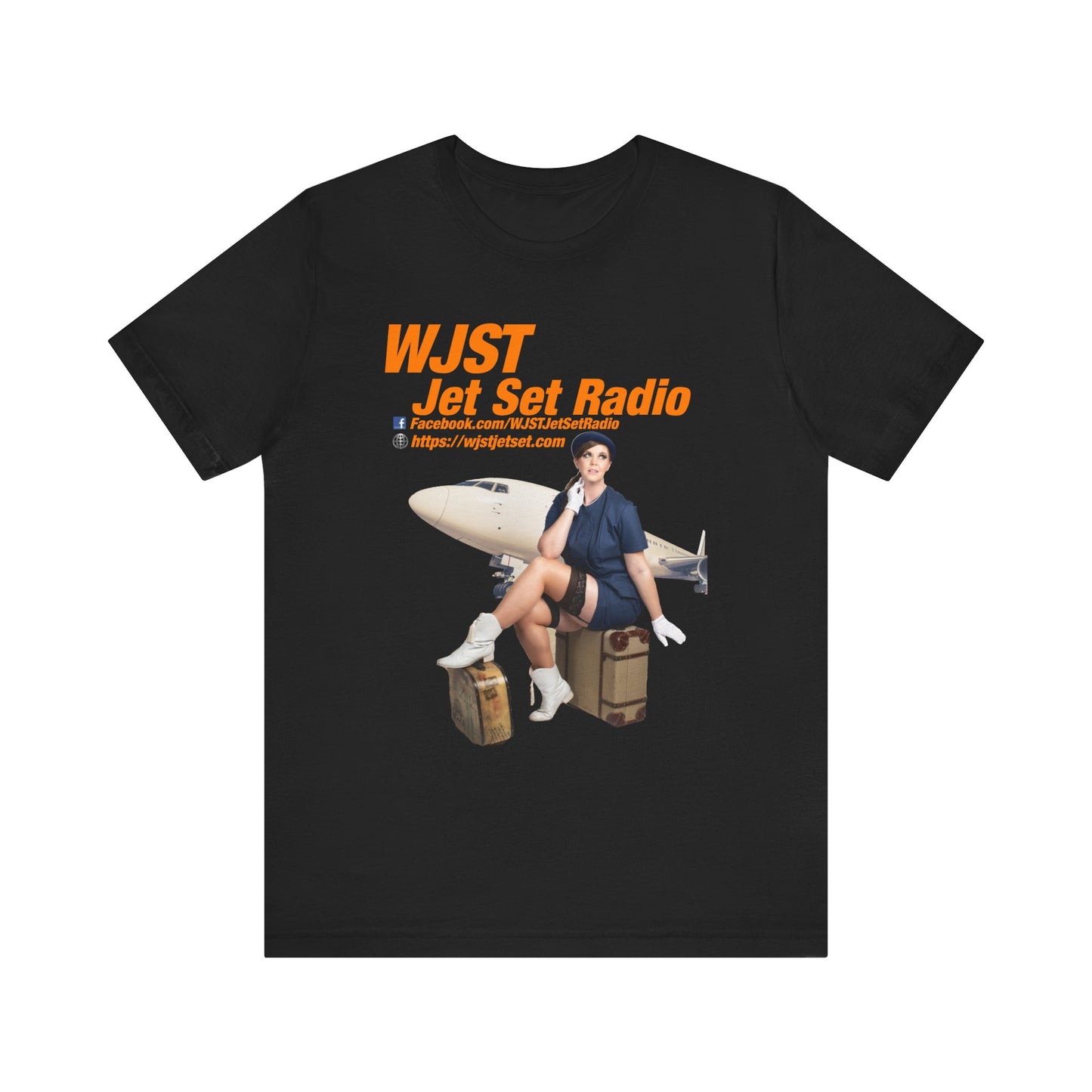 WJST Something Blue Unisex Jersey Short Sleeve Tee