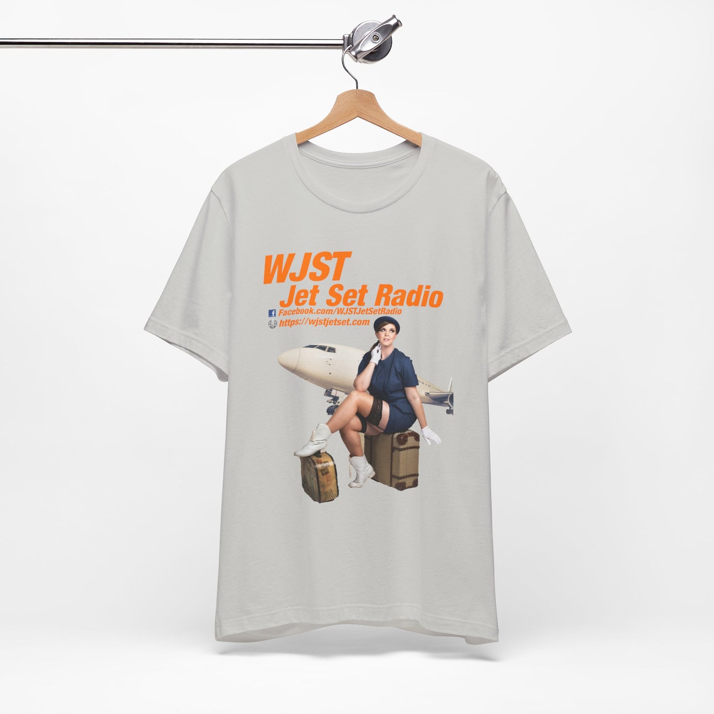 WJST Something Blue Unisex Jersey Short Sleeve Tee