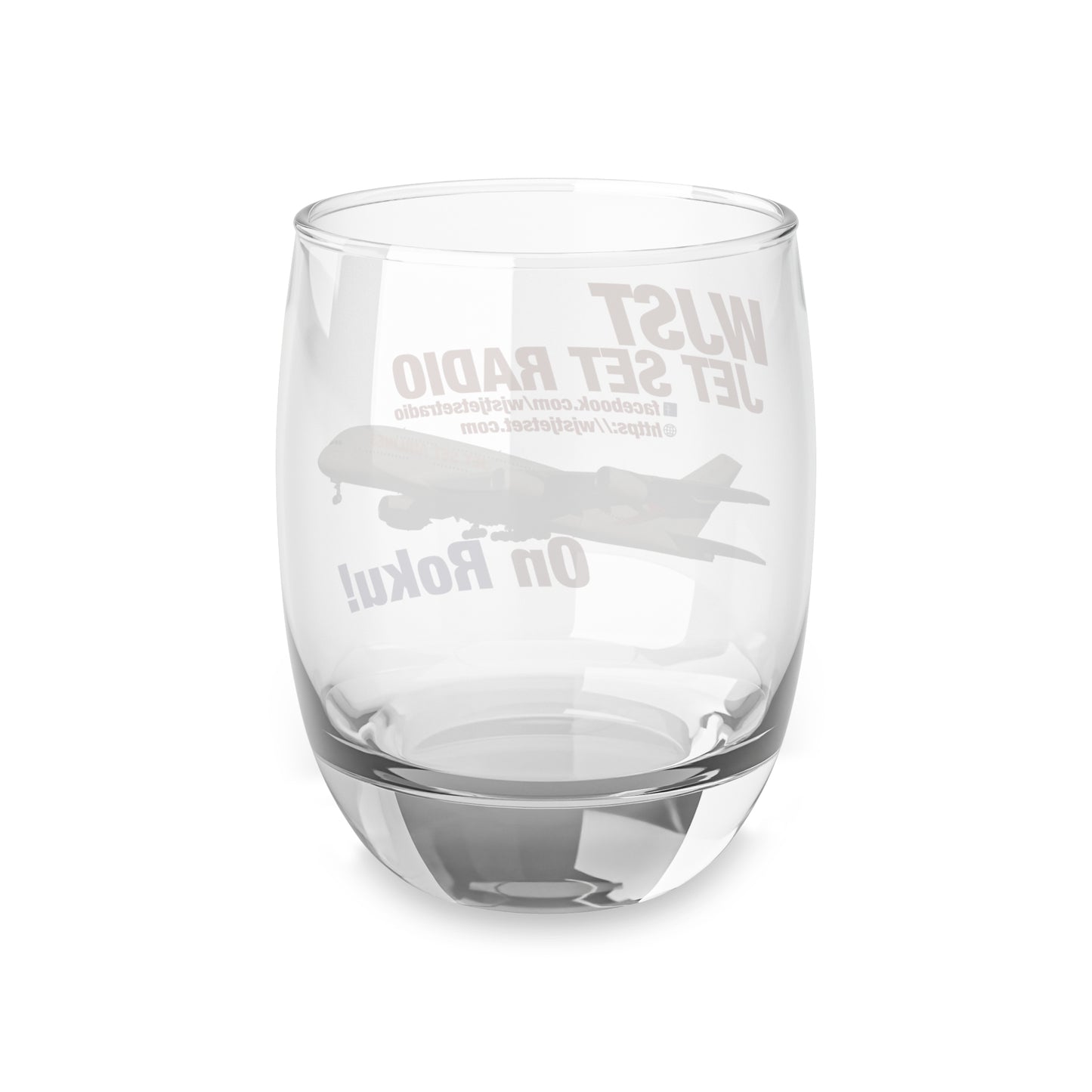 WJST Jet Set Whiskey Glass B 6oz