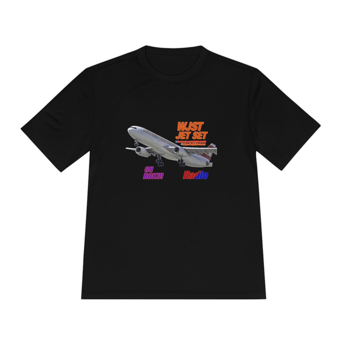 WJST Jet Set Logo Unisex Moisture Wicking Tee