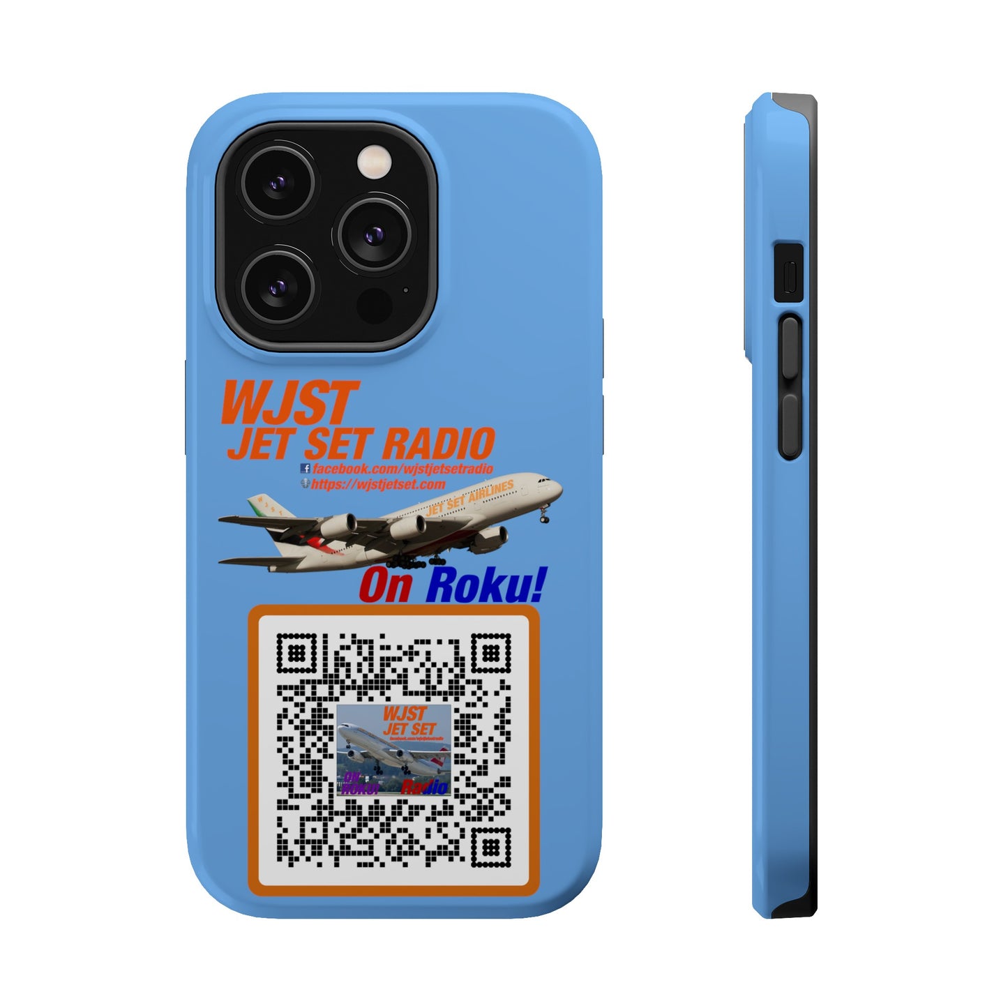 WJST Jet Set iPhone Magnetic Tough Case