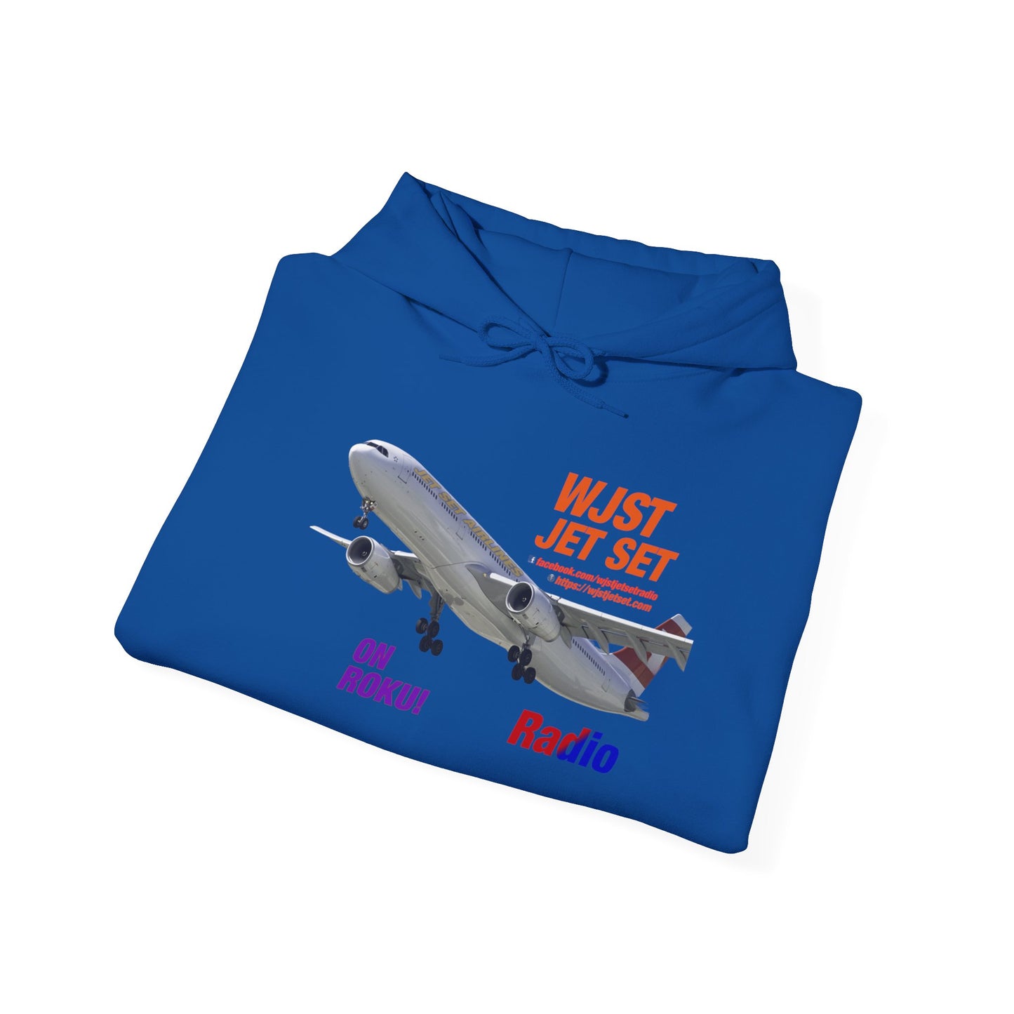 WJST Jet Set Logo Unisex Heavy Blend™ Hooded Sweatshirt