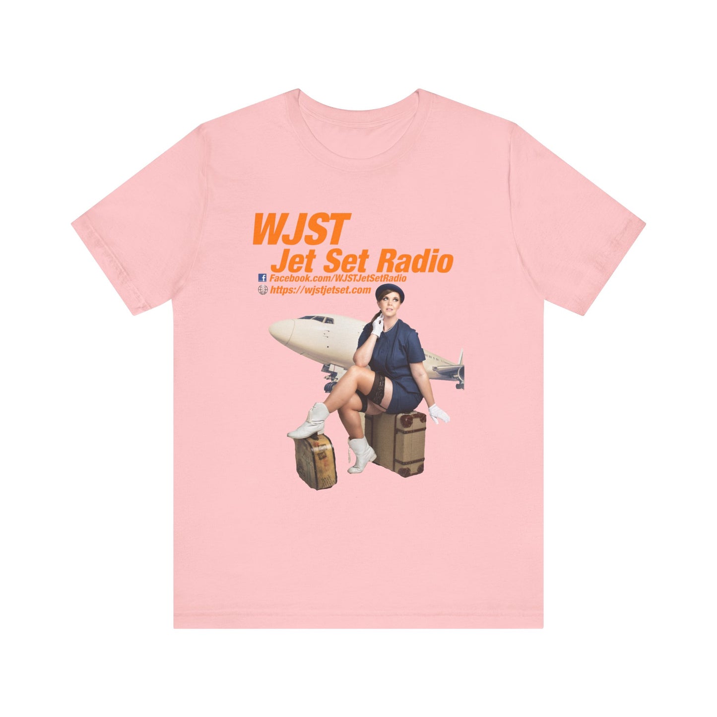 WJST Something Blue Unisex Jersey Short Sleeve Tee