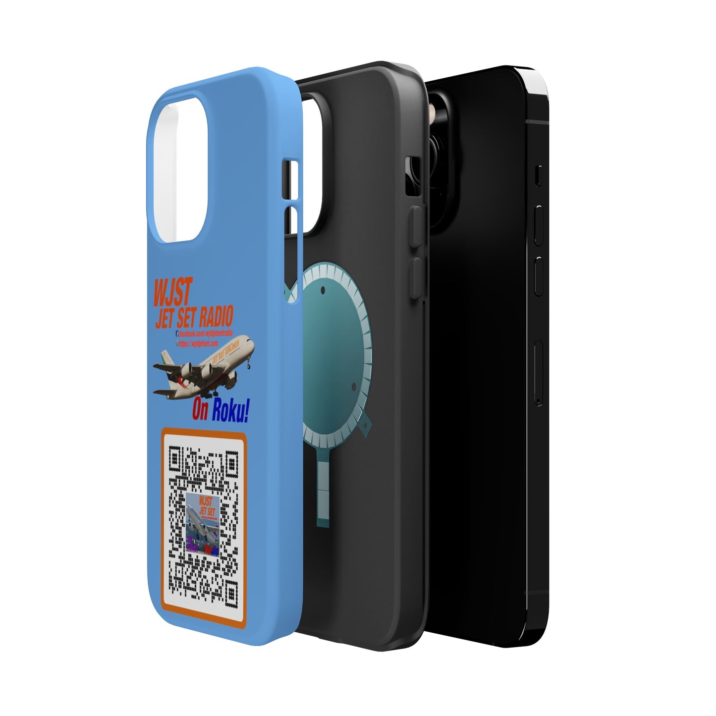 WJST Jet Set iPhone Magnetic Tough Case