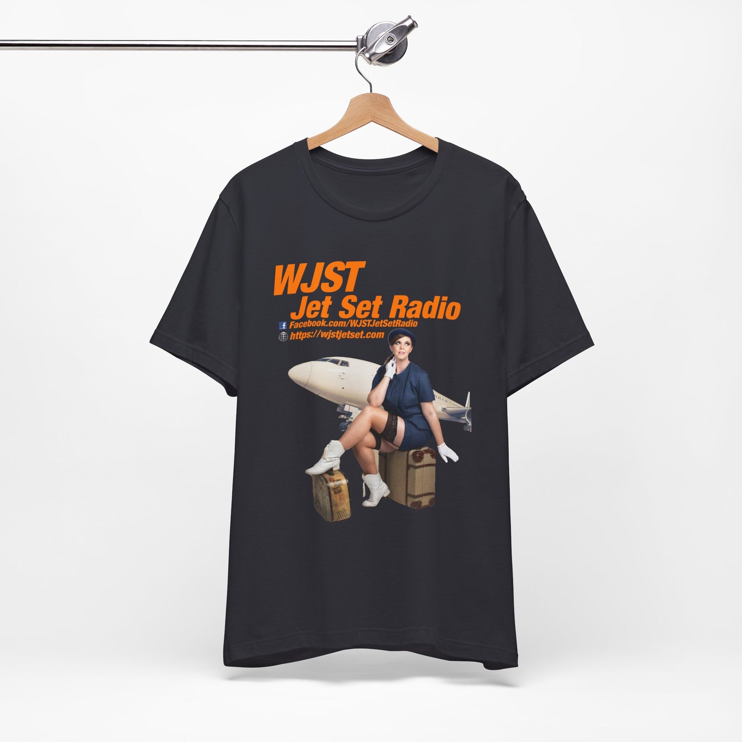 WJST Something Blue Unisex Jersey Short Sleeve Tee