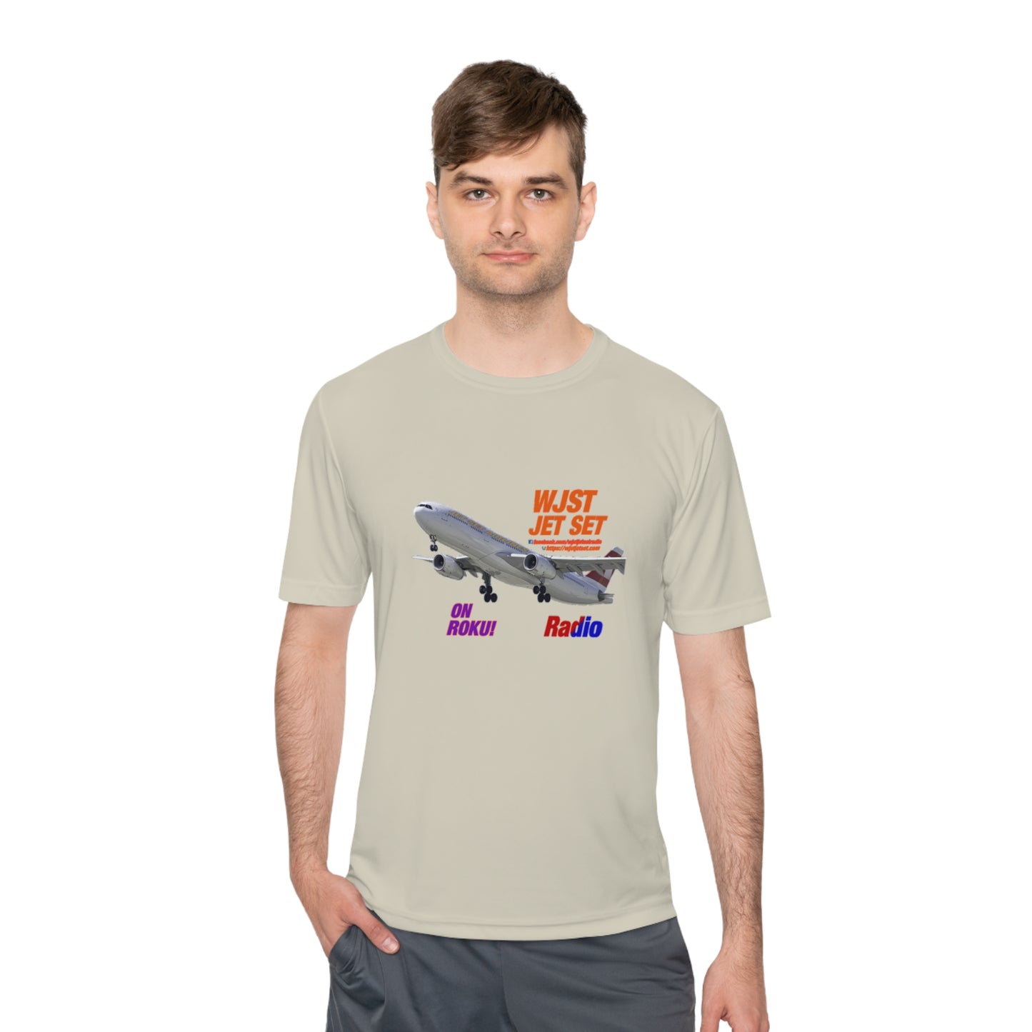 WJST Jet Set Logo Unisex Moisture Wicking Tee