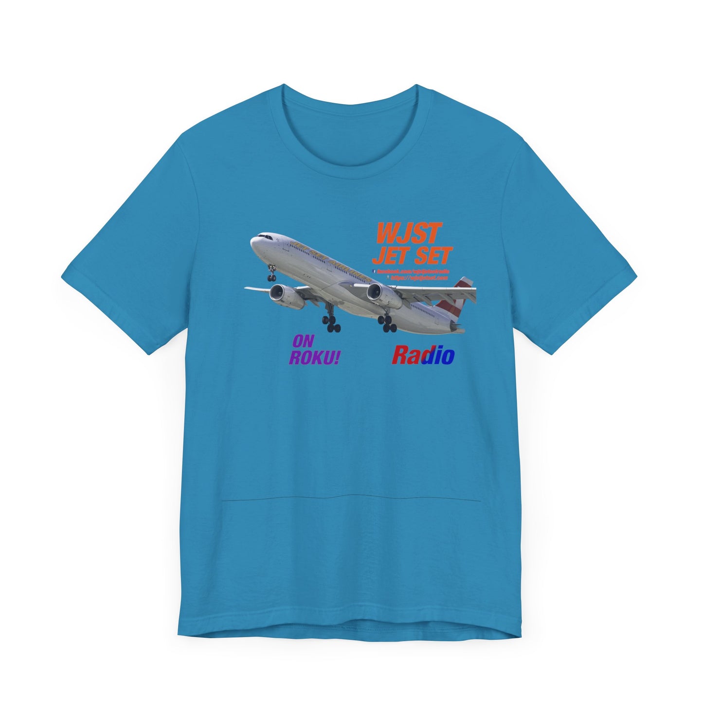 WJST Jet Set Logo Unisex Jersey Short Sleeve Tee