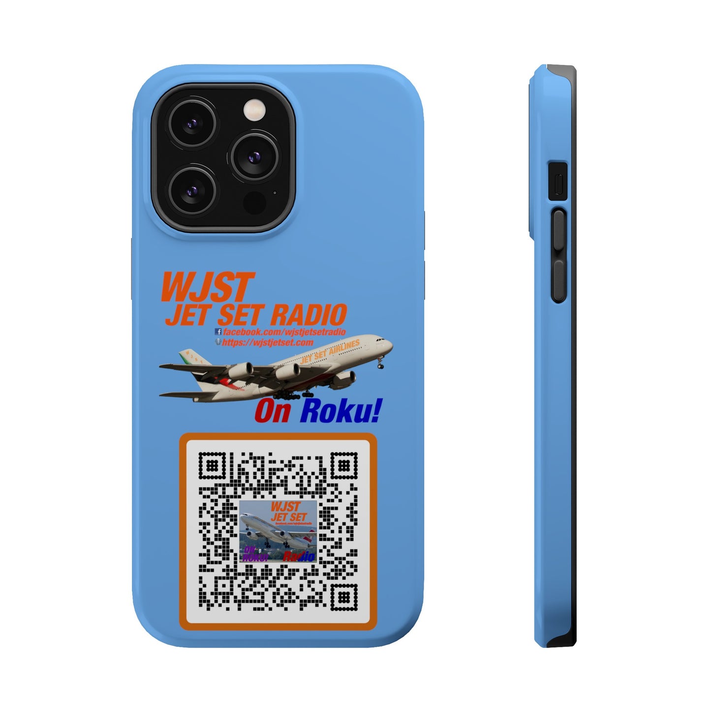 WJST Jet Set iPhone Magnetic Tough Case