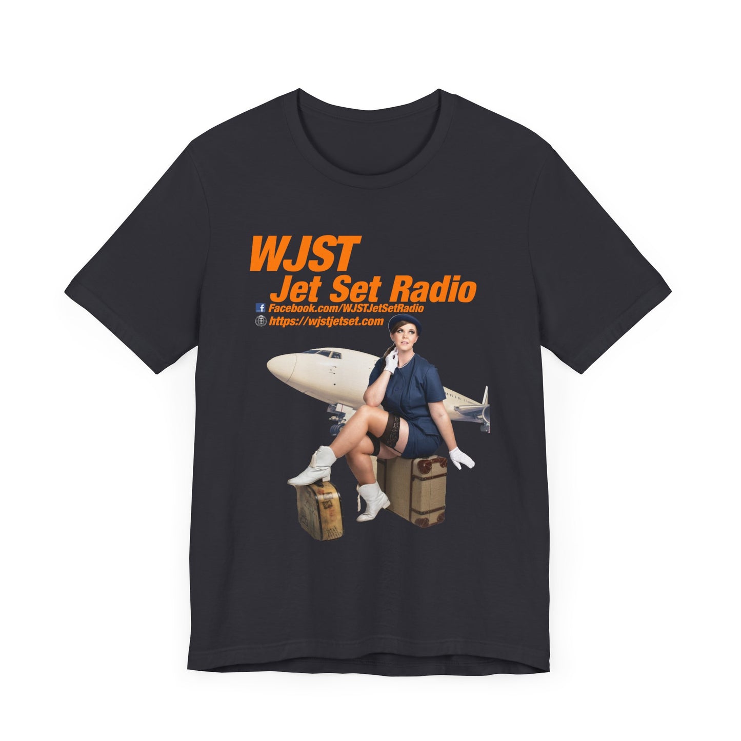 WJST Something Blue Unisex Jersey Short Sleeve Tee