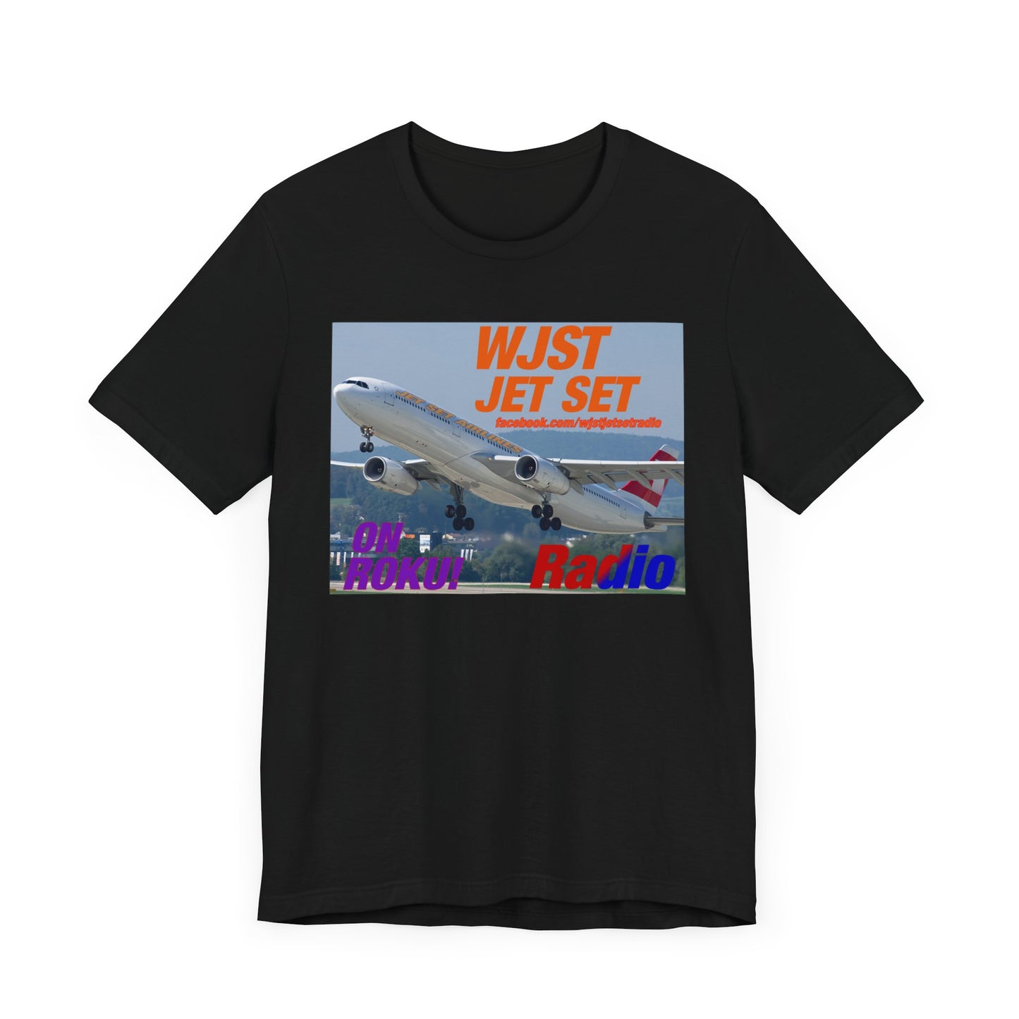 Jet Set Airlines Unisex Jersey Short Sleeve Tee