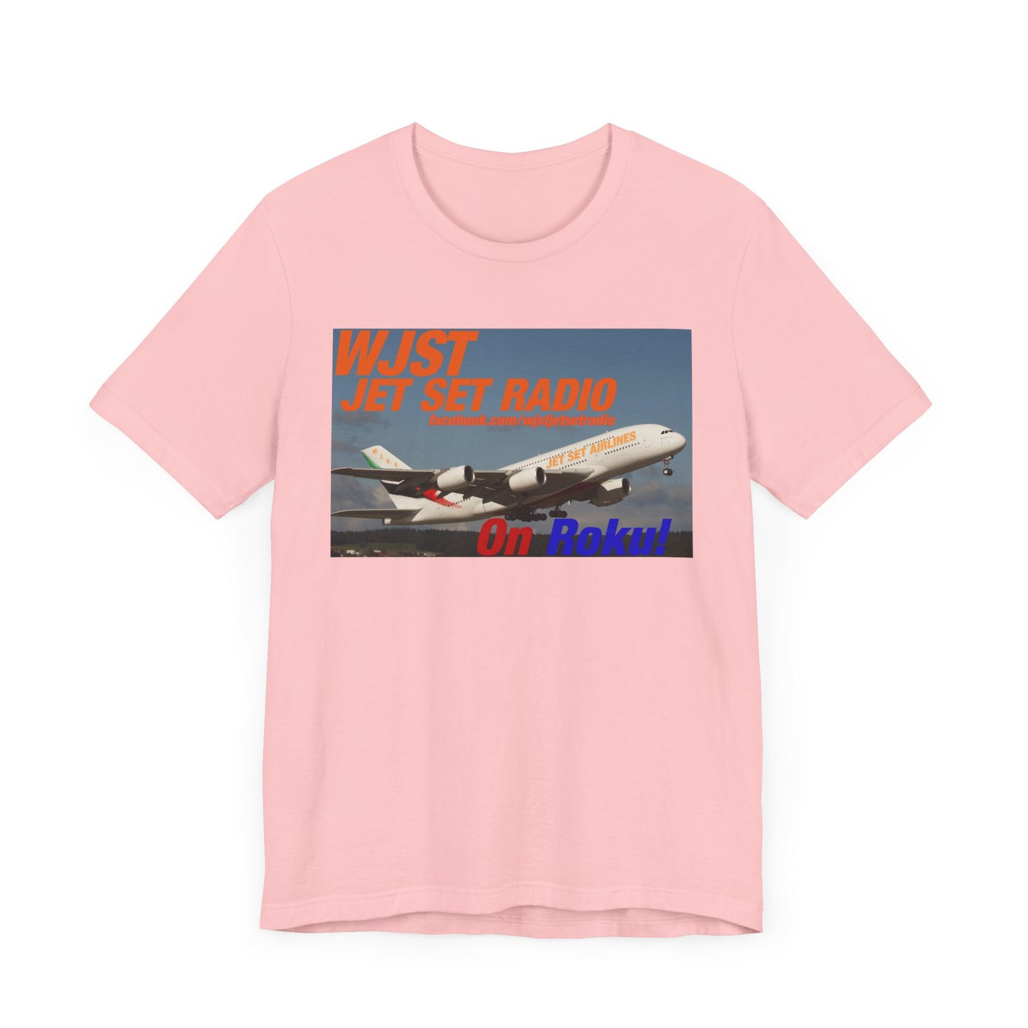 WJST Jet Set Logo Unisex Jersey Short Sleeve Tee