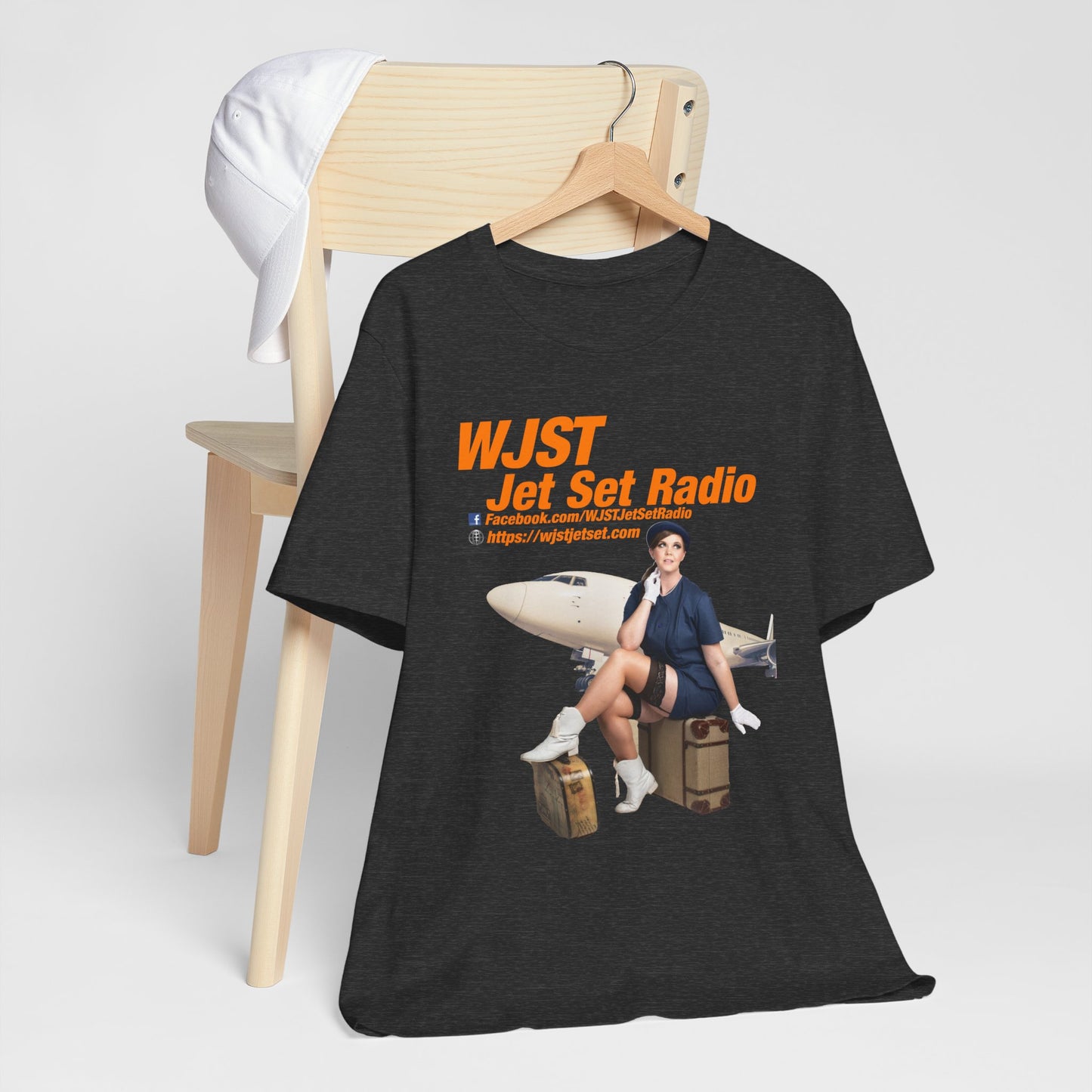 WJST Something Blue Unisex Jersey Short Sleeve Tee