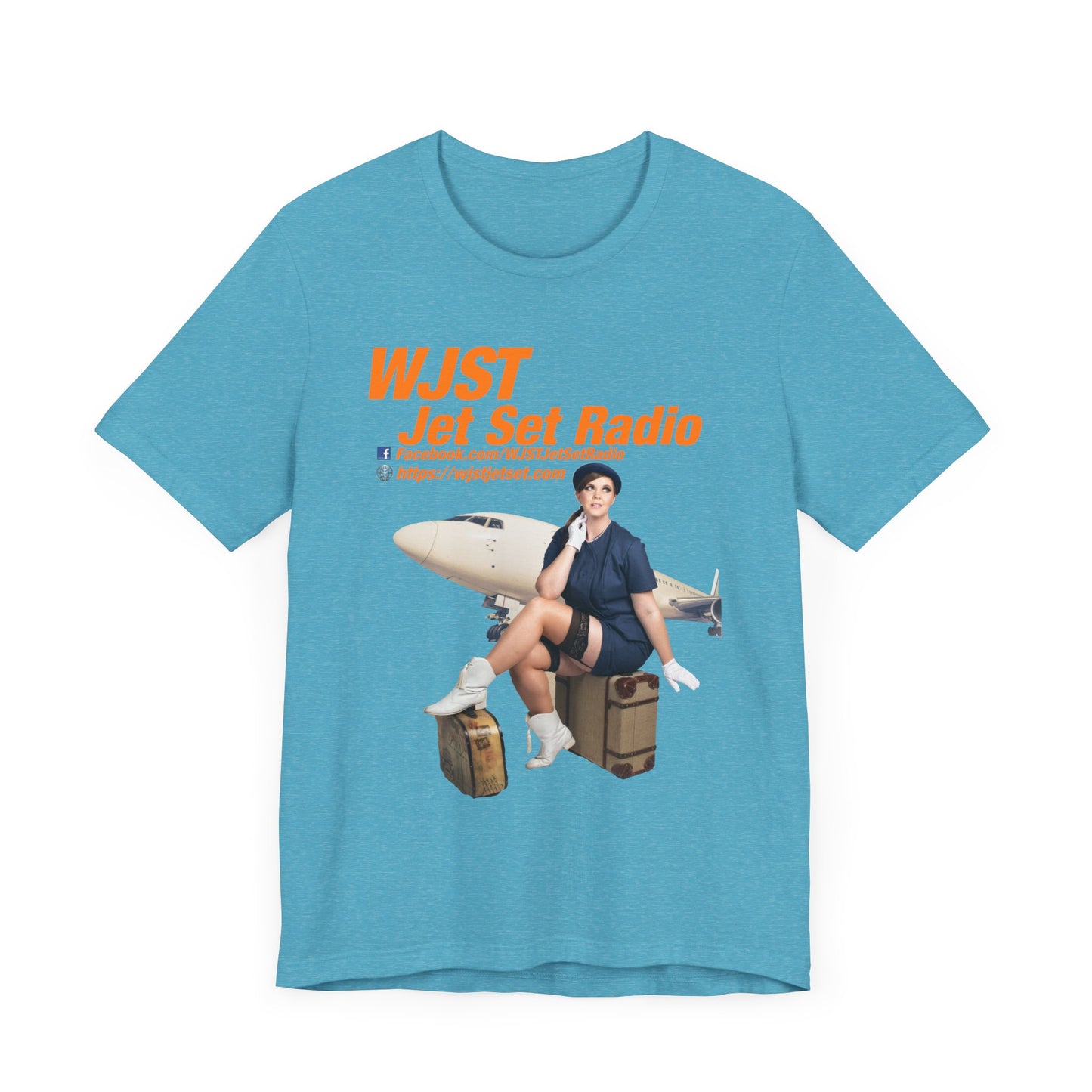 WJST Something Blue Unisex Jersey Short Sleeve Tee