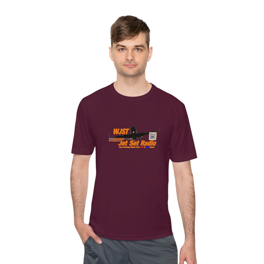 WJST Jet Set Logo Unisex Moisture Wicking Tee