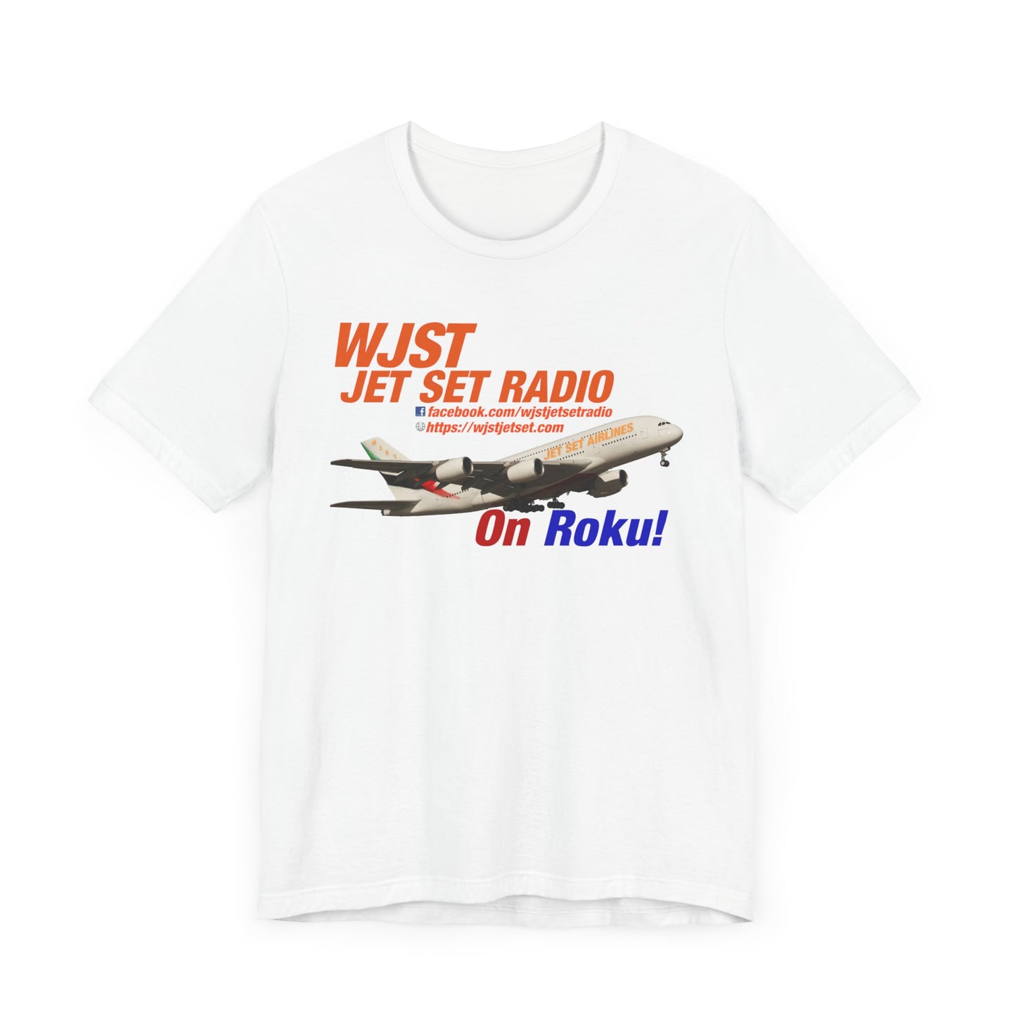 WJST Jet Set Logo Unisex Jersey Short Sleeve Tee