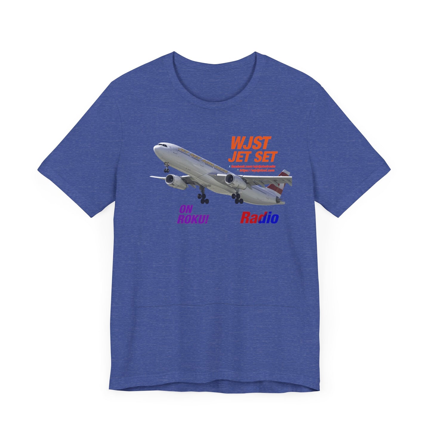 WJST Jet Set Logo Unisex Jersey Short Sleeve Tee